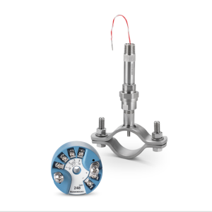 Rosemount 0085 Pipe Clamp Temperature Sensor and 248 Temperature Transmitter