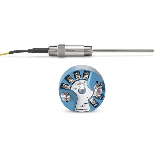 Rosemount 214C Thermocouple Sensor and 248 Temperature Transmitter