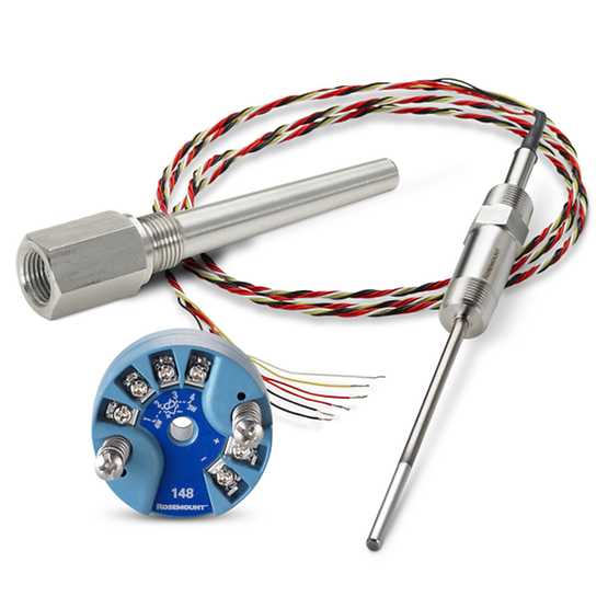 214C RTD Temperature Sensor, 148 Transmitter